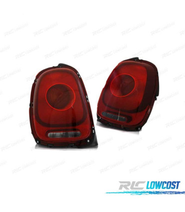 FEUX ARRIÈRE MINI COOPER F56 F55 F57 14- ROUGE NOIR