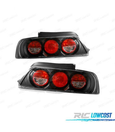 FEUX ARRIÈRE POUR HONDA PRELUDE 97-01 STYLE LEXUS NOIR