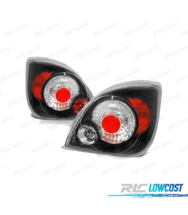 FEUX ARRIÈRE FORD FIESTA MK4 5 95-02 STYLE LEXUS NOIR