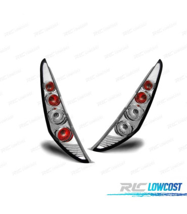 FEUX ARRIÈRE FIAT PUNTO 2 99-03 STYLE LEXUS CHROME
