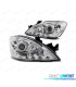 PHARES LED ANGEL EYES CCFL POUR MITSUBISHI LANCER 7 04-07 CHROMÉ