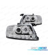 PHARES MITSUBISHI PAJERO V60 00-06 ANGEL EYES LED CHROMÉ