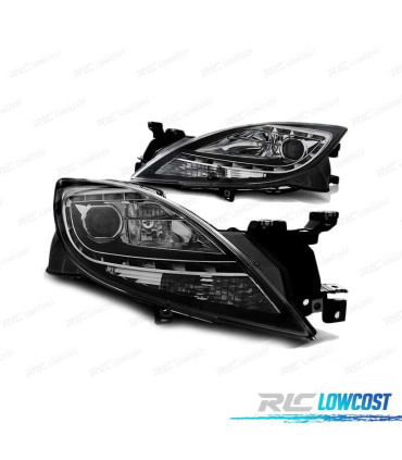 PHARES LED MAZDA 6 II 10-12 NOIR