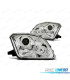 PHARES POUR HONDA PRELUDE 97-01 ANGEL EYES CHROMÉ