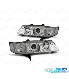 PHARES ANGEL EYES POUR HONDA ACCORD 94-97 CHROMÉ USA