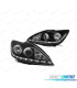 PHARES FORD FOCUS MK2 08-10 ANGEL EYES CCFL NOIR