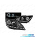 PHARES POUR FORD FOCUS II 08-10 ANGEL EYES CCFL NOIR