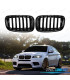 CALANDRES BMW X5 E70 X6 E71 07-14 LOOK M PERFORMANCE NOIR BRILLANT