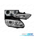 PHARES BMW E92 E93 06-10 DAYLIGHT ANGEL EYES LED 3D XENON CHROMÉ