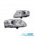 PHARES LED ANGEL EYES POUR AUDI A6 C6 04-08 CHROMÉ