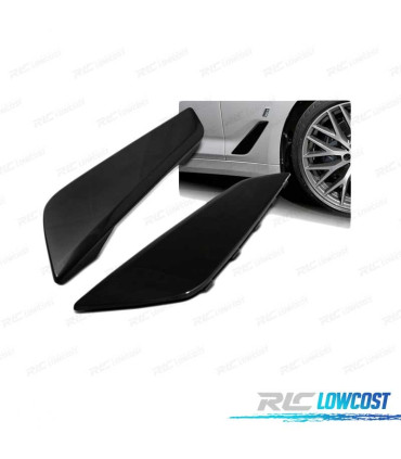ENTRÉES D'AIR LATÉRALES POUR BMW G30 G31 17-19 NOIR BRILLANT