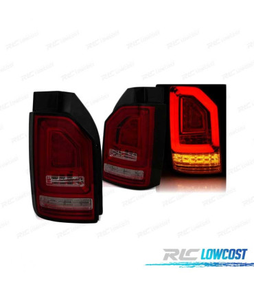 FEUX ARRIÈRE POUR VOLKSWAGEN VW T6 MULTIVAN CARAVELLE 15-19 OEM LED LED DYNAMIQUE