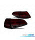 FEUX ARRIÈRE POUR VOLKSWAGEN VW GOLF 7 12-17 LOOK GTI ROUGE FUMÉ