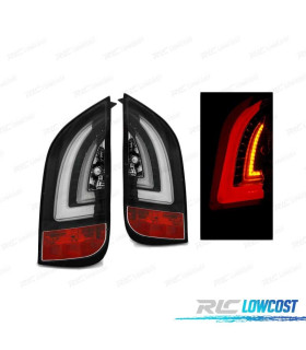 FEUX ARRIÈRE VOLKSWAGEN VW UP 11-16 SKODA CITIGO 11-17 BARRE LED NOIRS