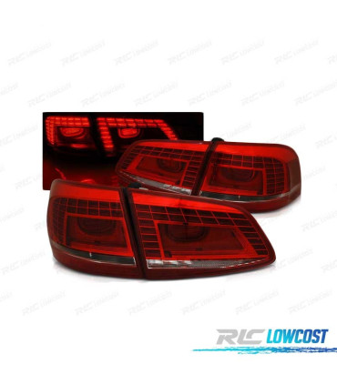 FEUX ARRIÈRE VOLKSWAGEN VW PASSAT B7 VARIANT 10-14 LED ROUGE