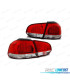 FEUX ARRIÈRE POUR VOLKSWAGEN VW GOLF 6 08-12 LED ROUGE BLANC