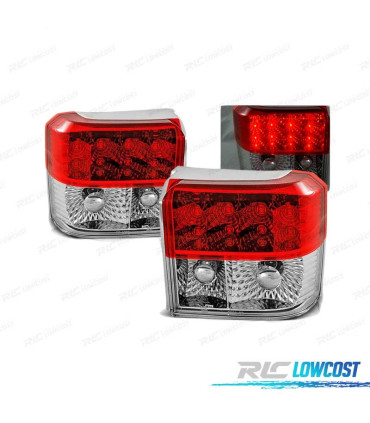 FEUX ARRIÈRE POUR VOLKSWAGEN VW T4 90-03 LED ROUGE BLANC