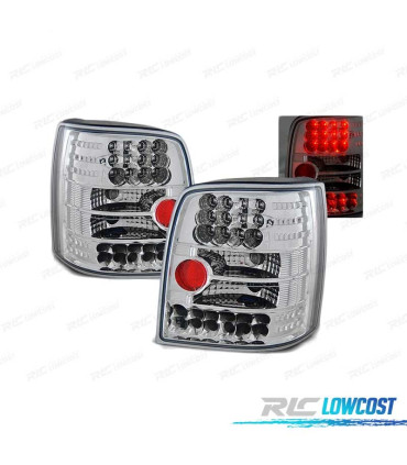 FEUX ARRIÈRE VOLKSWAGEN VW PASSAT B5 96-00 VARIANT LED CHROMÉ