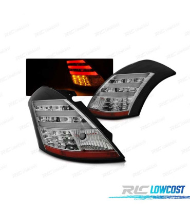 FEUX ARRIÈRE LED SUZUKI SWIFT 10-17 LIGHT BAR NOIR