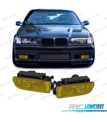 PHARES ANTIBROUILLARD BMW E36 90-99 JAUNE