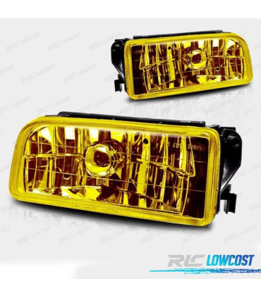 PHARES ANTIBROUILLARD BMW E36 JAUNE