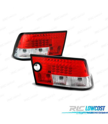 FEUX ARRIÈRE POUR OPEL CALIBRA 90-97 LED ROUGE BLANC