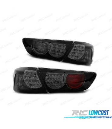 FEUX ARRIÈRE LED MITSUBISHI LANCER VIII BERLINE 08-11 NOIR
