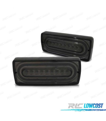 FEUX ARRIÈRE MERCEDES CLASSE G W463 90-12 LED DYNAMIQUES FUMÉ