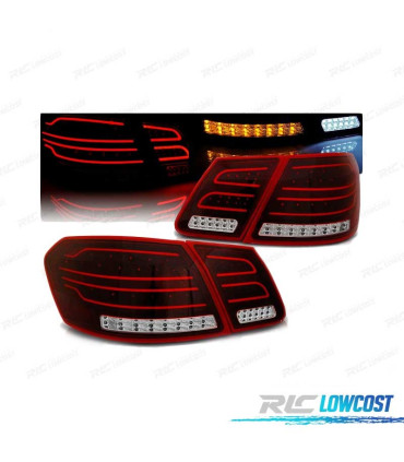 FEUX ARRIÈRE LED MERCEDES W212 09-13 ROUGE BLANC