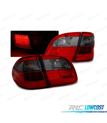 FEUX ARRIÈRE LED MERCEDES CLASSE E W211 KOMBI 02-06 ROUGE FUMÉ