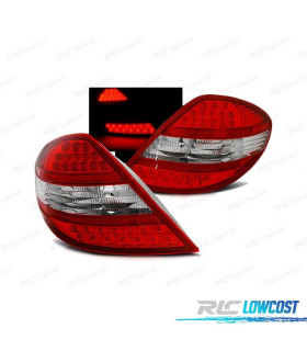 FEUX ARRIÈRE POUR MERCEDES R171 SLK 04-11 LED ROUGE BLANC