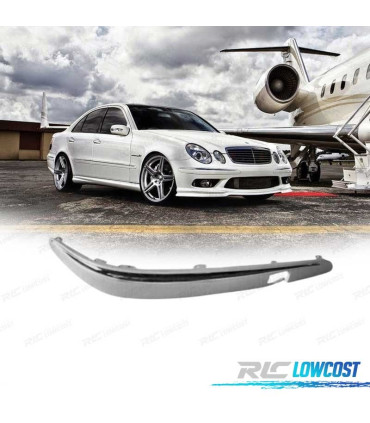 MOULURE PARE CHOCS FRONTAL MERCEDES W211 02-06 DROITE
