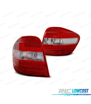 FEUX ARRIÈRE POUR MERCEDES W164 05-08 LED ROUGE BLANC