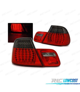 FEUX ARRIÈRE BMW E46 03-06 COUPÉ LED ROUGE FUMÉ LOOK M3