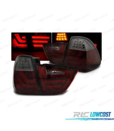 FEUX ARRIÈRE BMW E91 TOURING 08-12 LED ROUGE FUMÉ