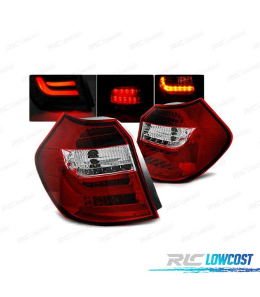 FEUX ARRIÈRE BMW E87 E81 04-07 BARRE LED ROUGE
