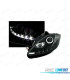 PHARES SEAT LEON ALTEA 09-12 LED DRL FEUX DE JOUR VRAIS FOND NOIR