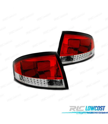 FEUX ARRIÈRE AUDI TT 8N 99-06 LED BAR ROUGE CLAIR