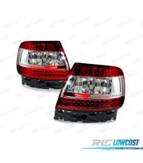 FEUX ARRIÈRE AUDI A4 B5 94-00 LED ROUGE BLANC