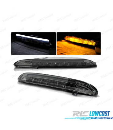 CLIGNOTANTS AVANT LED DAYLIGHT POUR VOLKSWAGEN VW PASSAT CC 08-12 CARDNA FUMÉ