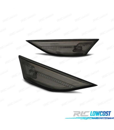 CLIGNOTANTS LATÉRAUX LED POUR PORSCHE 991 RONDES 11-15 FUMÉ