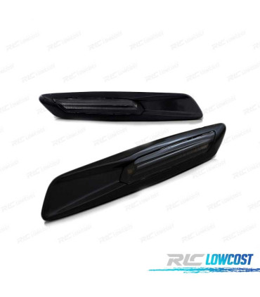 CLIGNOTANTS LATÉRAUX LED POUR BMW E60 E90 E92 E82 LOOK F10 NOIR FUMÉ