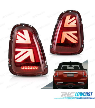 FEUX ARRIÈRE LED MINI COOPER R56 R57 07-13 ROUGE