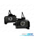 PHARES ANTIBROUILLARD LED POUR TOYOTA LAND CRUISER FJ200 07 NOIR FUMÉ
