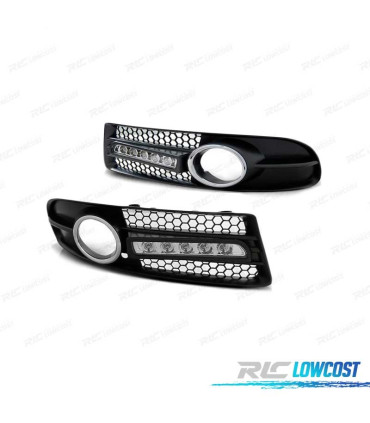 GRILLE DAYLIGHT POUR AUDI A4 04-08 S-LINE NOIR