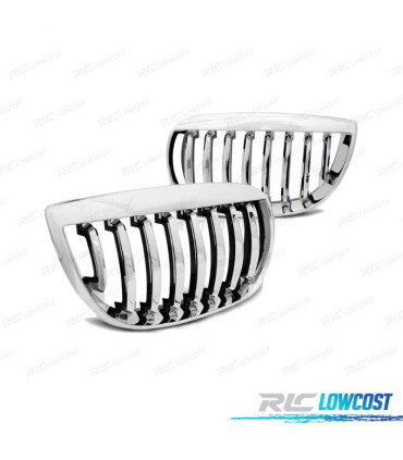 CALANDRES BMW E81 E87 04-07 CHROMÉ