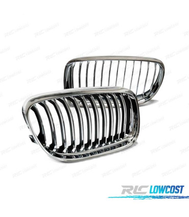 CALANDRES BMW E90 E91 08-11 CHROMÉ