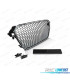 CALANDRE AUDI A4 B8 11-15 LOOK RS CHROMÉ NOIR