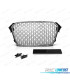 CALANDRE AUDI A4 B8 11-15 LOOK RS CHROMÉ NOIR