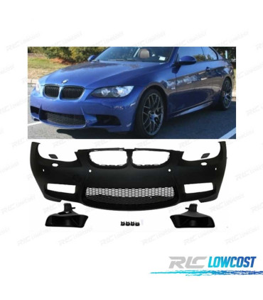 PARE-CHOCS AVANT BMW E92 93 06-10 LOOK M3 PDC + CONDUITS D'AIR FREINS